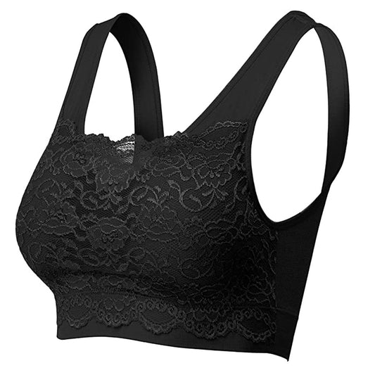 Sports Bra For Women Gym Tupe Crop Tank Top Push Up