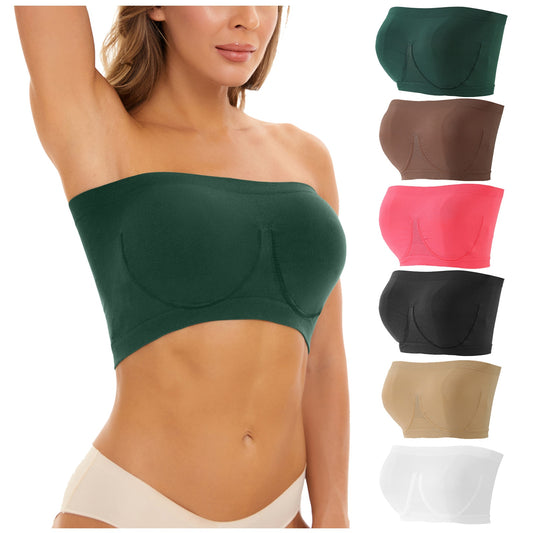 Sport Bras Strapless Tube For Fitness Yoga Run