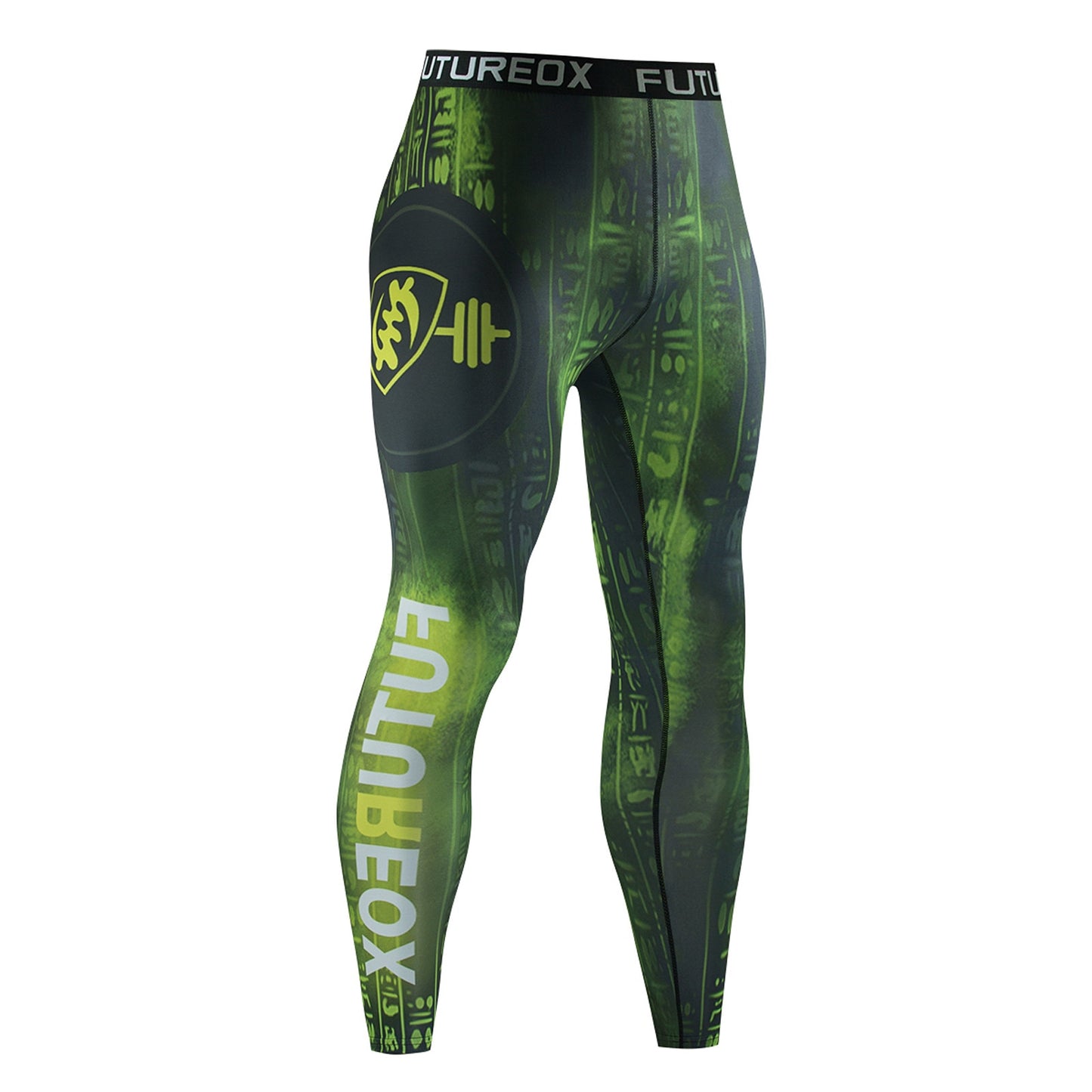 Mens Vivid Compression Sport Leggings