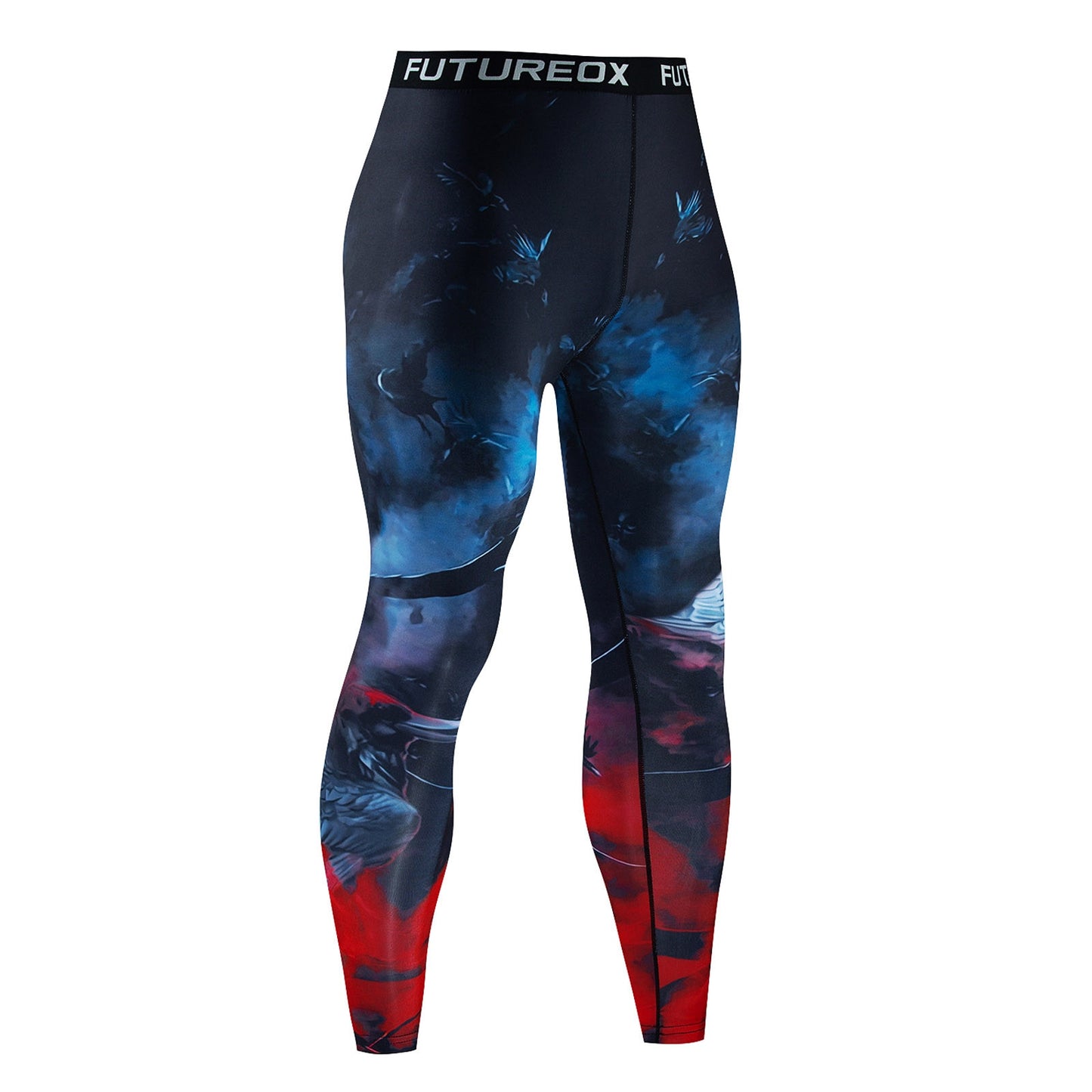 Mens Vivid Compression Sport Leggings