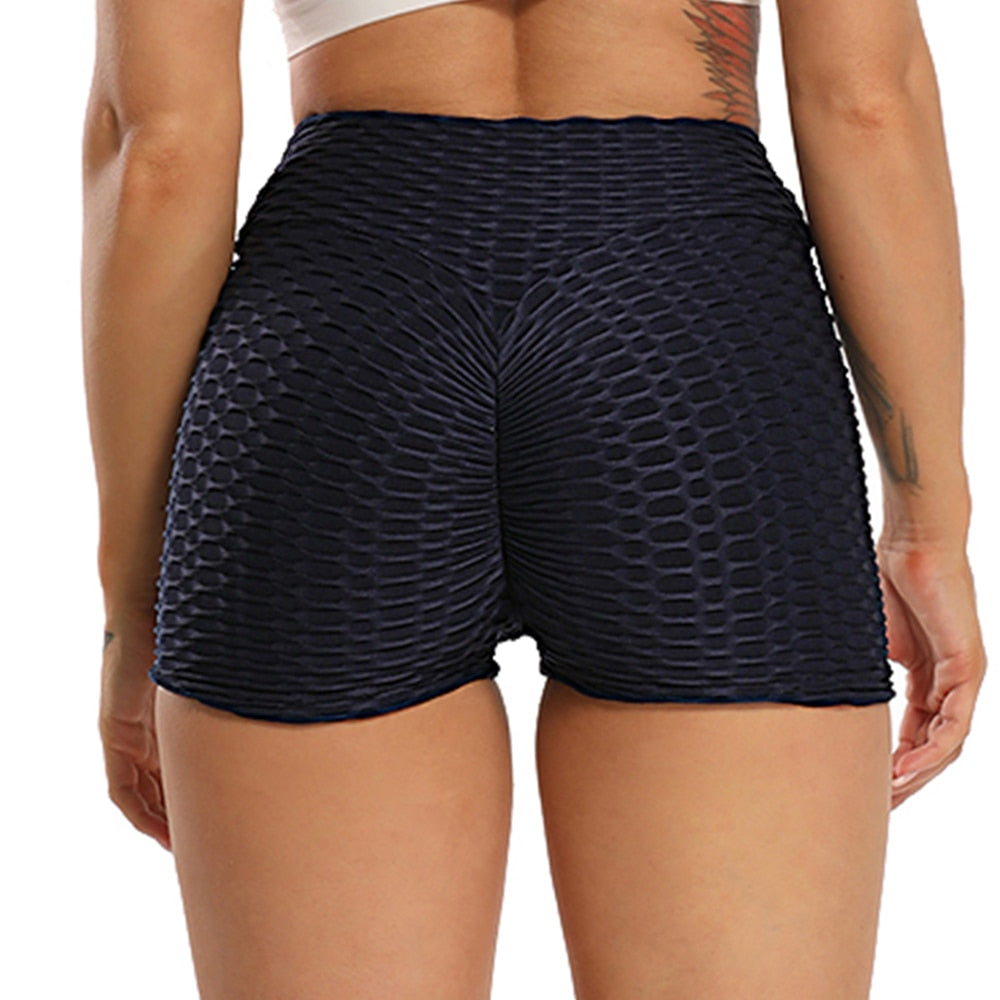 Women's High Waist Energy Seamless Run/Yoga/Fitness Shorts