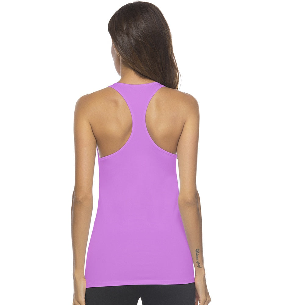 Women's Sports Gym Racer Back Fitness/Running  Tank Top