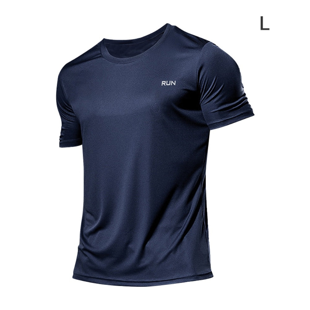 Men's Running Sport Shirt Quick-drying Fitness Shirt