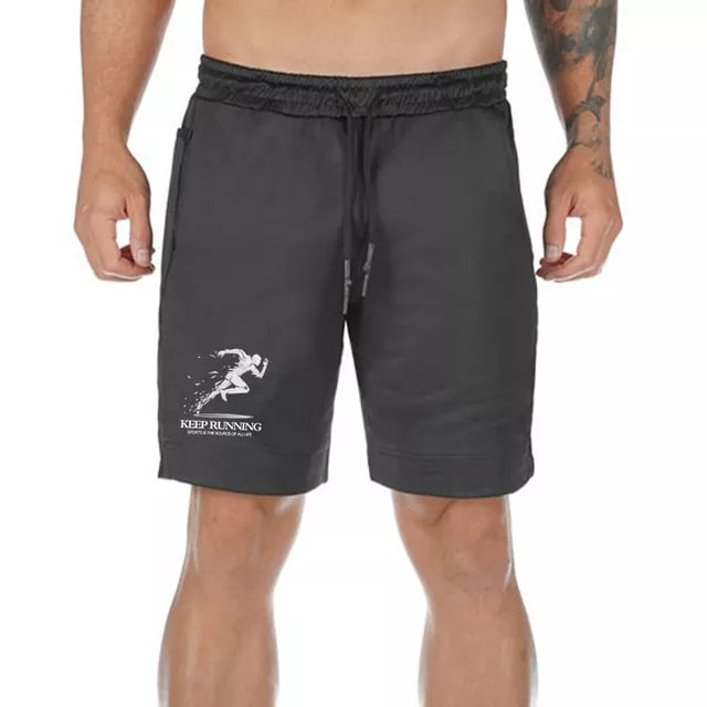 Men's Running Shorts With Phone and Key Pockets