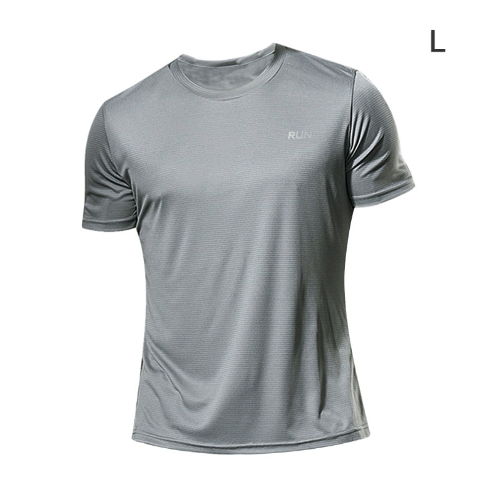 Men's Running Sport Shirt Quick-drying Fitness Shirt - All Colors!