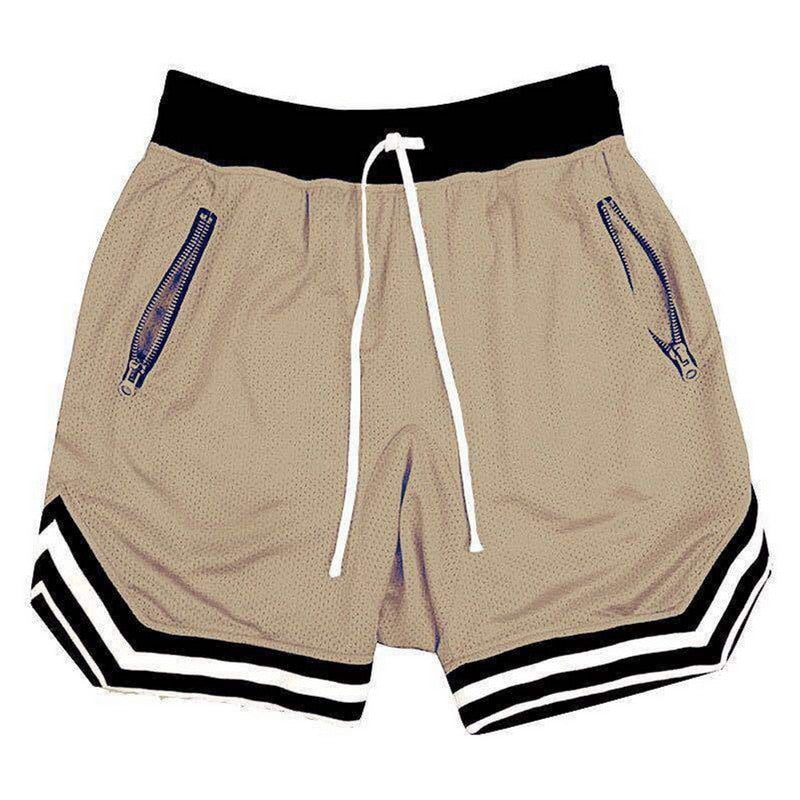 Men's Summer Running Shorts - Solid Colors