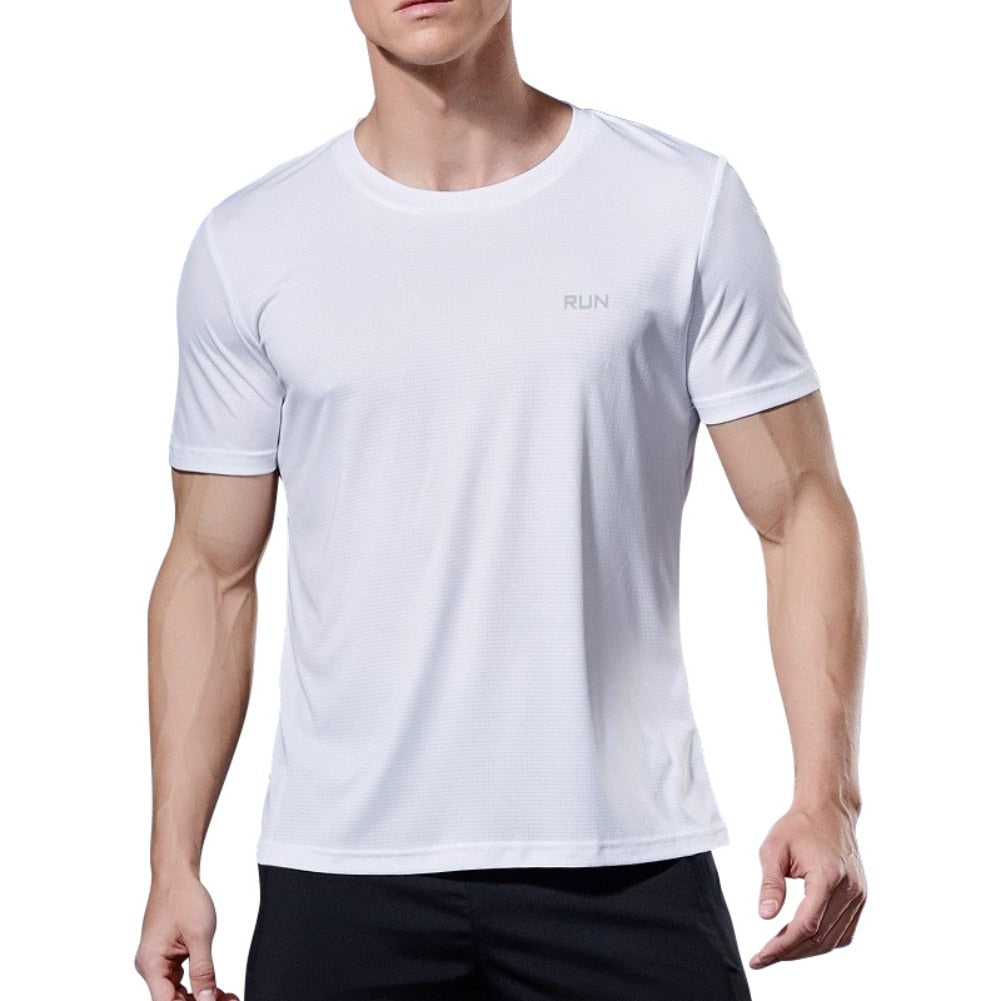 Men's Summer Fitness/Running Half-sleeved Shirt