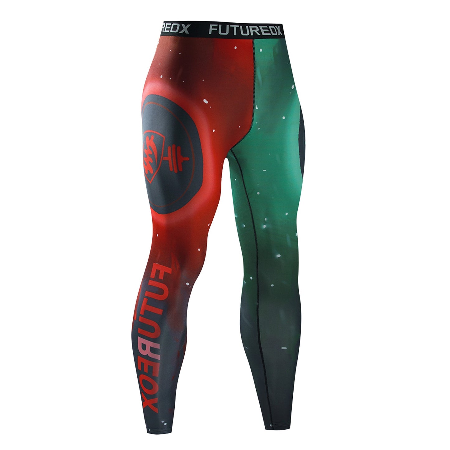 Mens Vivid Compression Sport Leggings