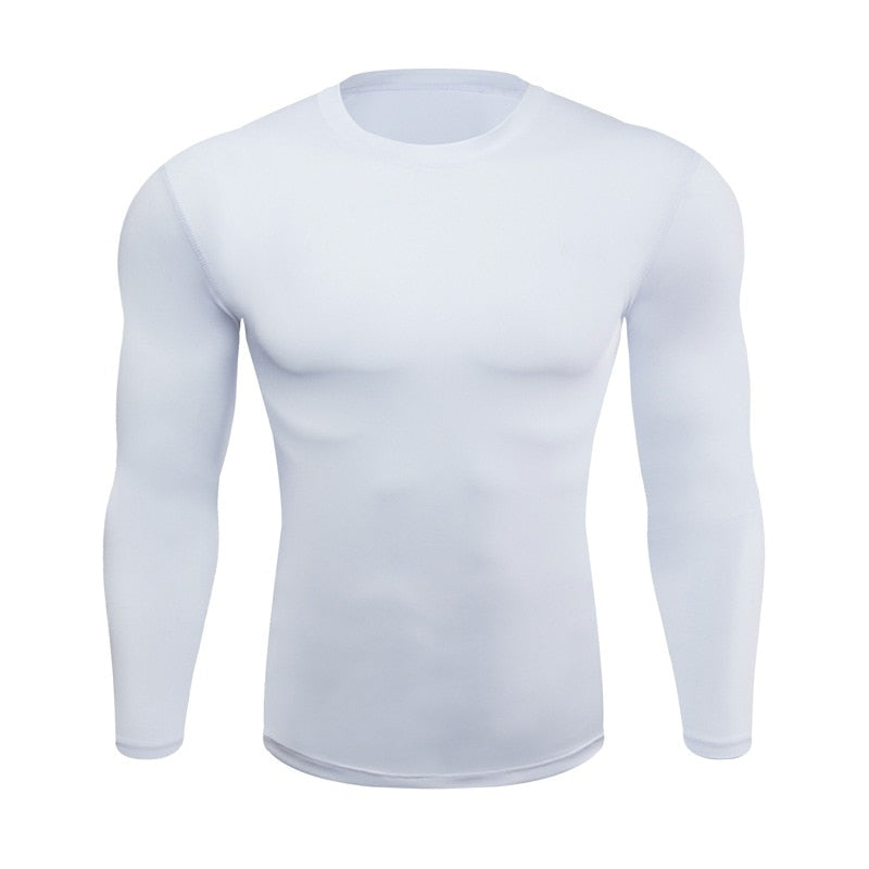 Men's Sport Compression Shirt for Running, Bodybuilding, Gym and Fitness